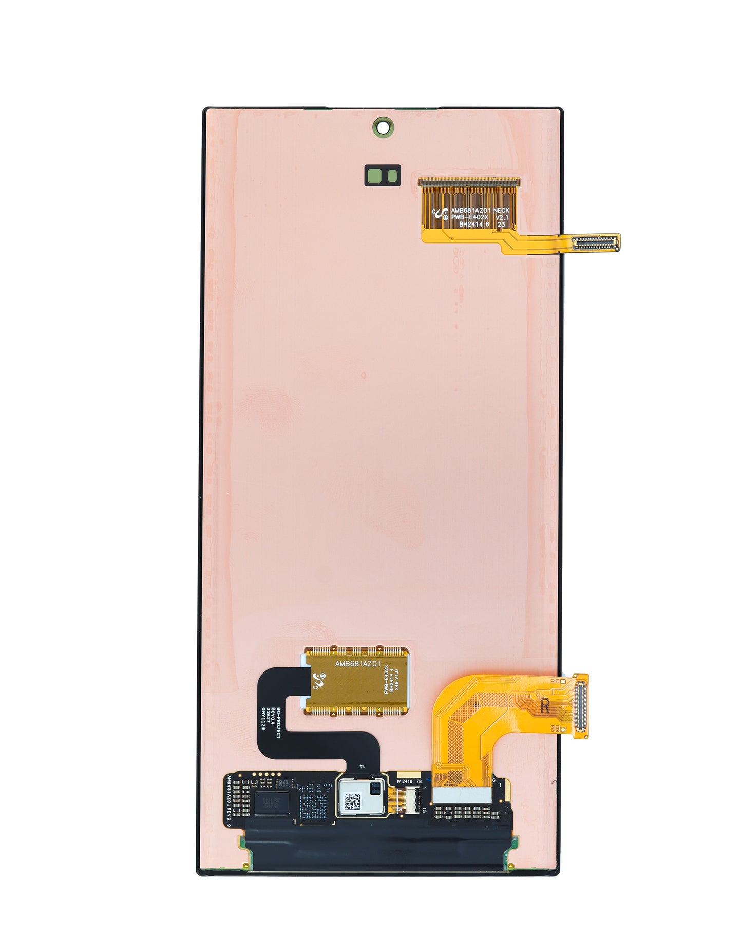 OLED Assembly without Frame for Galaxy S22 Ultra S908 (Service Pack)