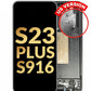 SGS S23 Plus 5G Screen Assembly (With The Frame) (Refurbished) (Black)