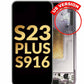 OLED Assembly with Frame for Galaxy S23 Plus (S916) (LAVENDER) (Premium)