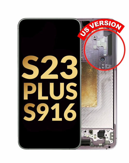 SGS S23 Plus 5G Screen Assembly (With The Frame) (Refurbished) (Lavender)