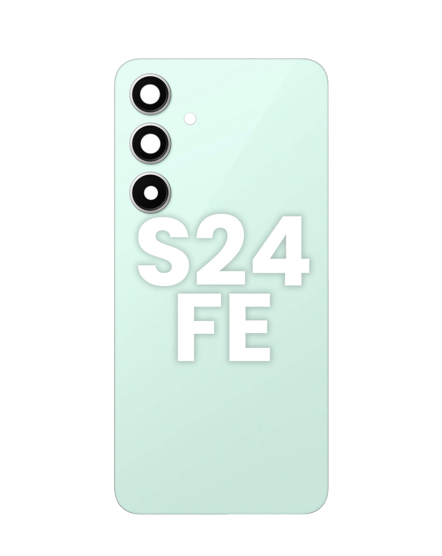 Back Glass with Adhesive for Galaxy S24 FE (MINT)