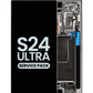 OLED Assembly with Frame for Galaxy S24 Ultra (S928) (TITANIUM BLACK) (Service Pack)