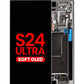 OLED Assembly with Frame for S24 Ultra (S928) (BLACK TITANIUM) (Aftermarket OLED)