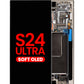 OLED Assembly with Frame for S24 Ultra (S928) (TITANIUM GRAY) (Aftermarket OLED)