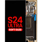 OLED Assembly with Frame for S24 Ultra (S928) (TITANIUM YELLOW) (Aftermarket OLED)