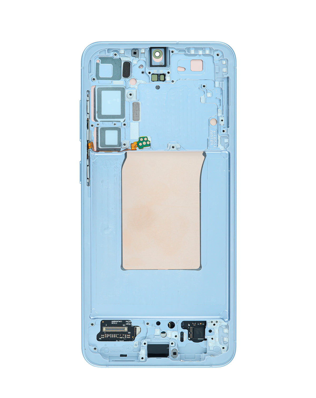 OLED Assembly with Frame for Galaxy S25 Plus (S936) (Icy Blue) (Service Pack)