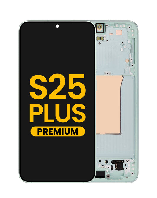 OLED Assembly with Frame for Galaxy S25 Plus (S936) (MINT) (Premium)