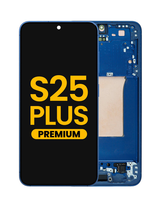 OLED Assembly with Frame for Galaxy S25 Plus (S936) (NAVY) (Premium)