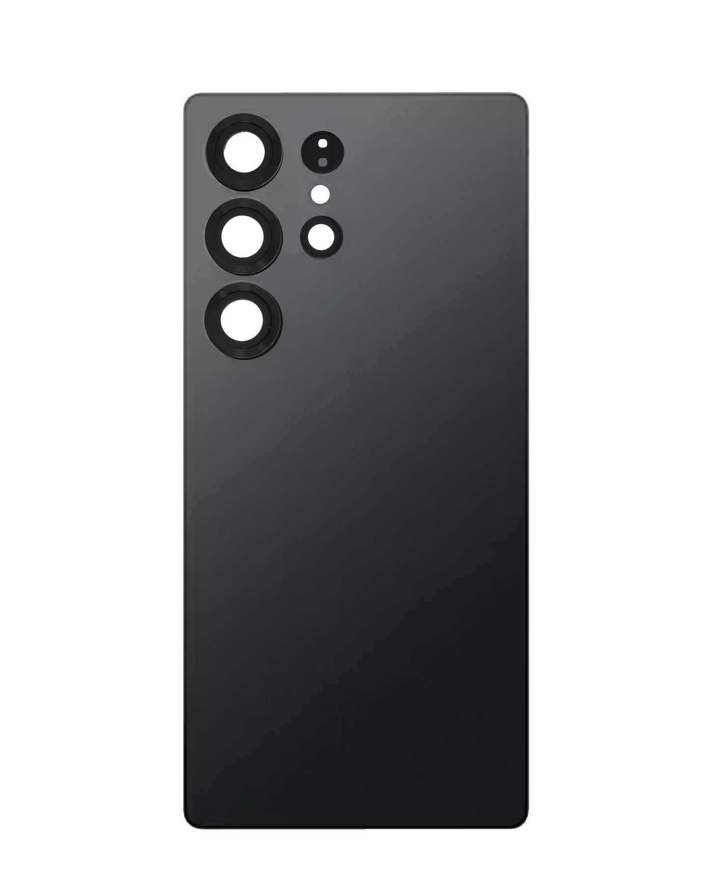 Back Cover with Camera Lens and Adhesive for Galaxy S25 Ultra (TITANIUM BLACK)