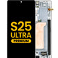 OLED Assembly with Frame for Galaxy S25 Ultra (S938) (Titanium White Silver) (Premium)