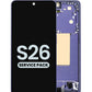 OLED Assembly with Frame for Galaxy S26 (S942) (COBALT VIOLET) (Service Pack)