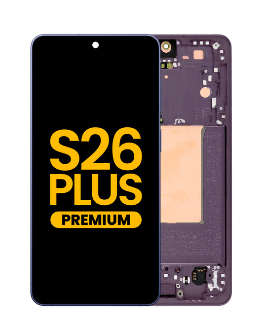 OLED Assembly with Frame for Galaxy S26 Plus (S947) (COBALT VIOLET) (Premium)