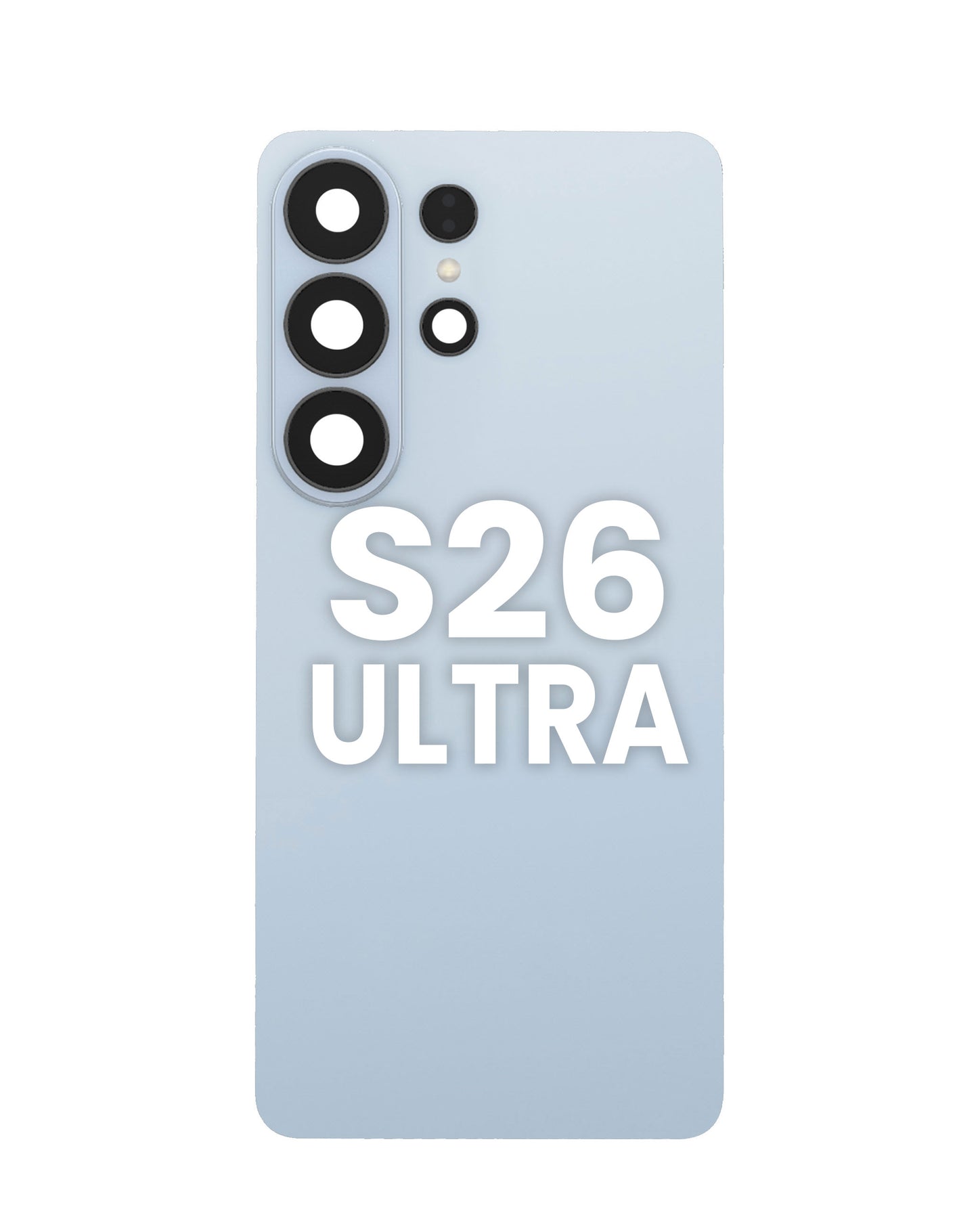 Back Glass with Adhesive and Back Camera Lens for Galaxy S26 Ultra (SKY BLUE)