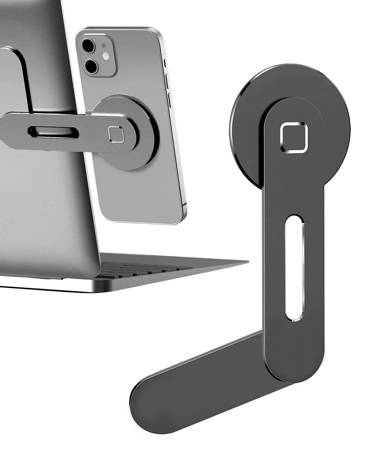 Aluminum Alloy Magnetic Phone Holder (BLACK) (Only Ground Shipping)