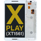 Moto X Play (XT1561) Screen Assembly (With The Frame) (Refurbished) (White)