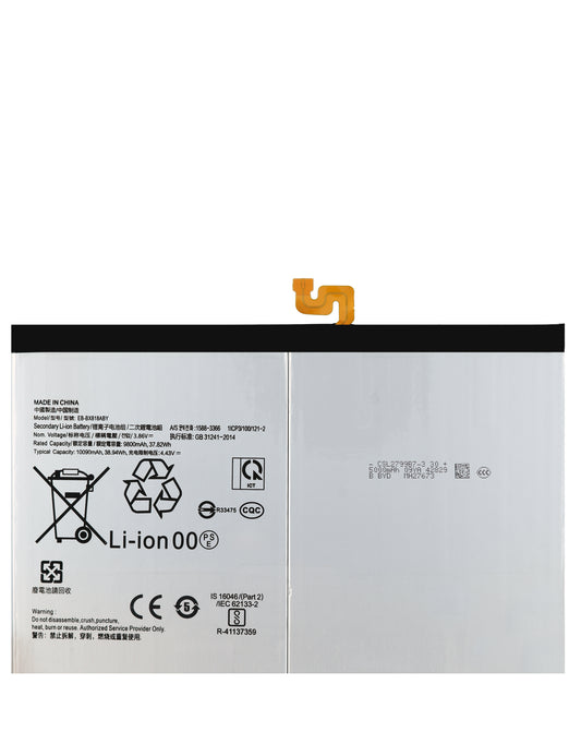Replacement Battery for Galaxy Tab S9 FE+ (X610) / Tab S9 Plus 12.4" (X810 / X816B) (EB-BX818ABY) (Premium) (Only Ground Shipping)