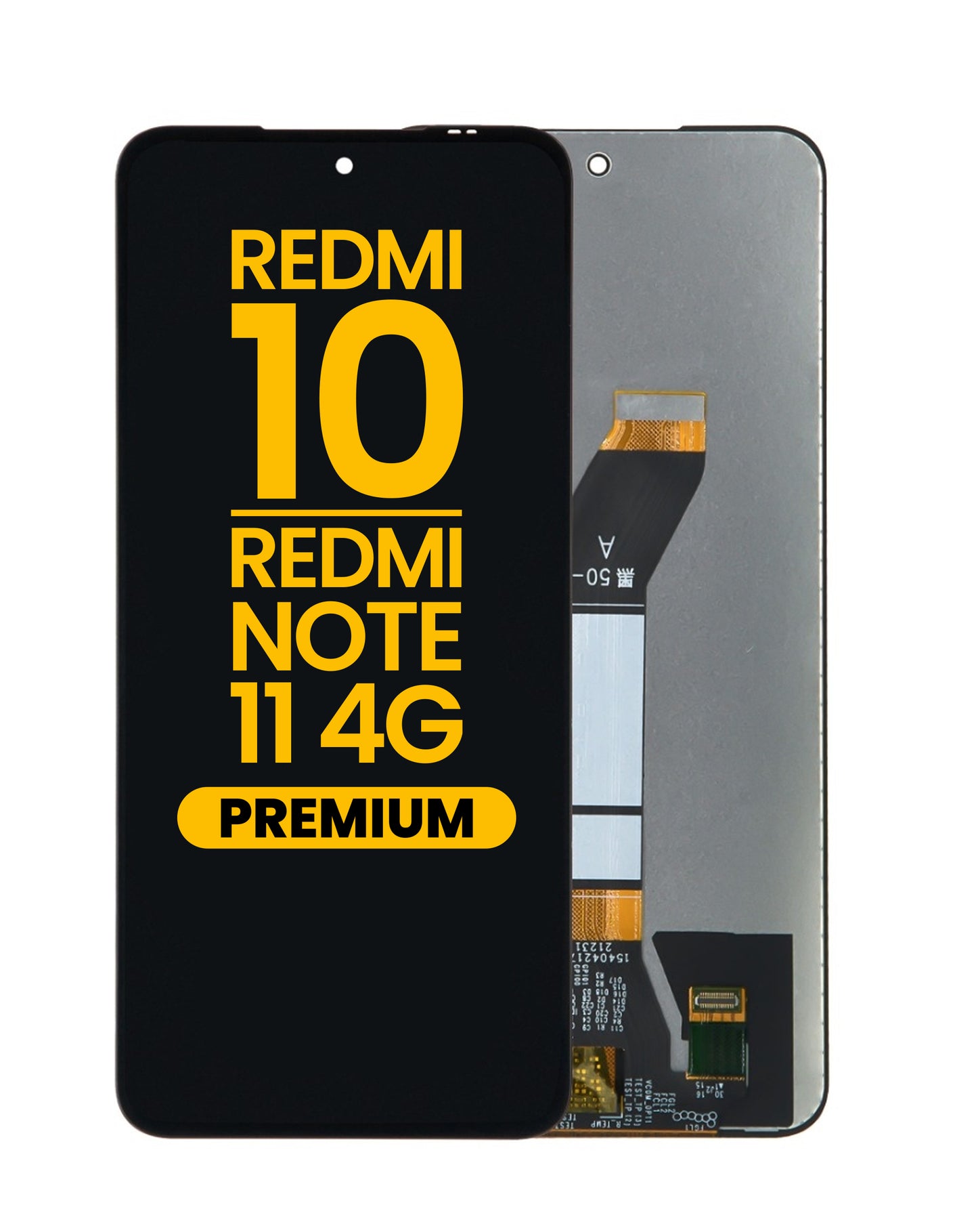 LCD Assembly without Frame for Xiaomi Redmi 10 / Redmi Note 11 4G (Premium)