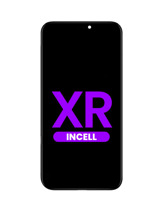 LCD Assembly with Steel Plate for iPhone XR (Aftermarket Incell / QV7)