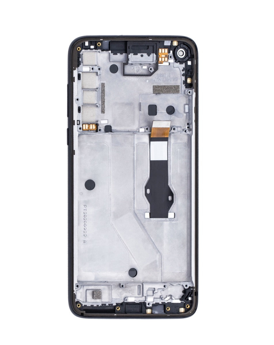 Motorola G8 Power (XT2041) Screen Assembly (With The Frame) (Refurbished) (Black)