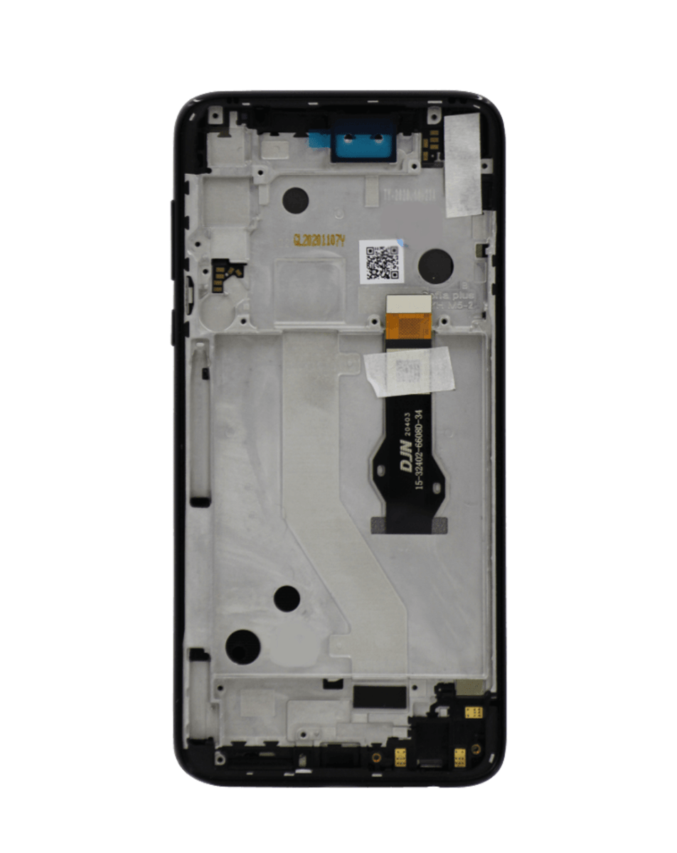 Motorola G Stylus 6.4 2020 (XT2043) Screen Assembly (With The Frame) (Refurbished) (Black)
