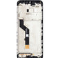 Motorola E7 Plus (XT2081) Screen Assembly (With The Frame) (Refurbished) (Black)