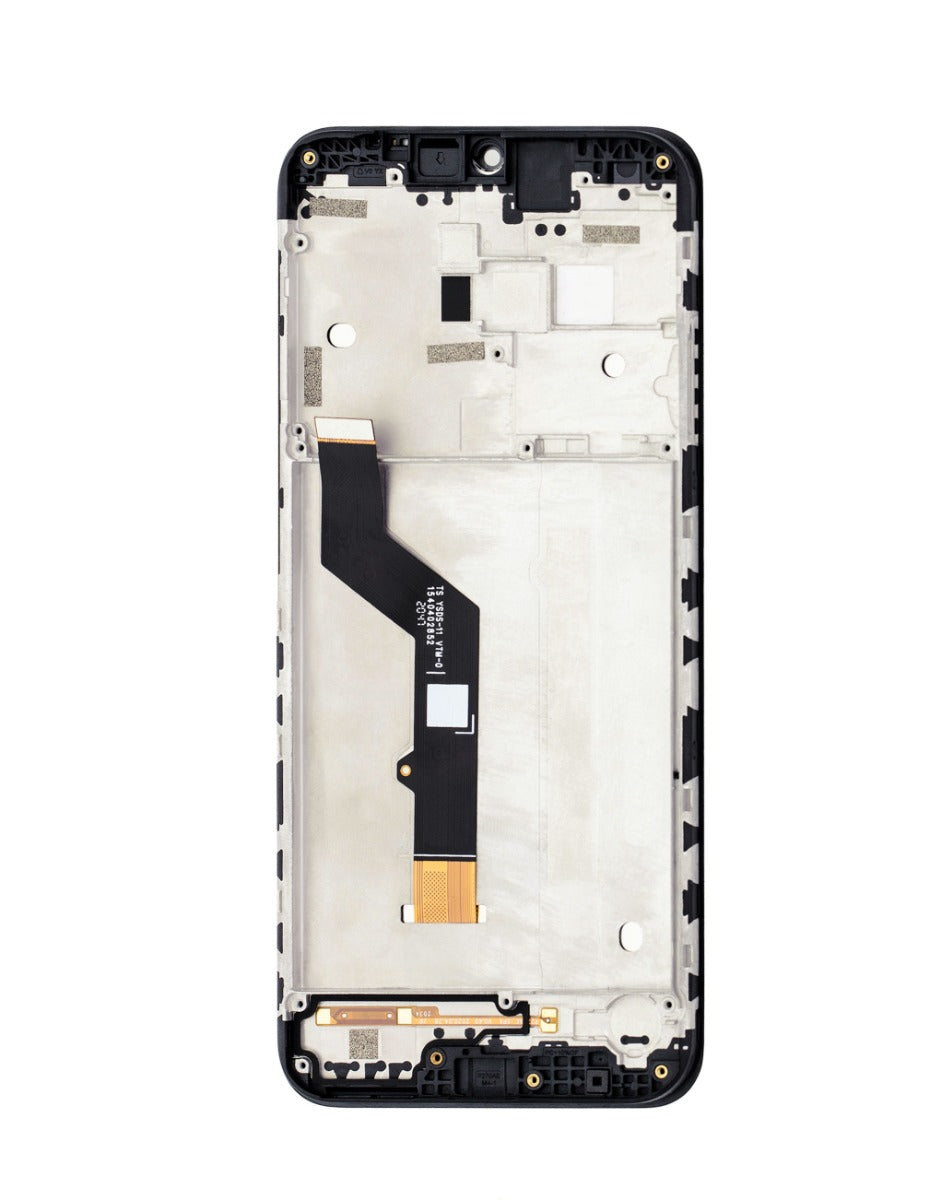 Motorola E7 Plus (XT2081) Screen Assembly (With The Frame) (Refurbished) (Black)