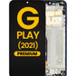 Motorola G Play 2021 (XT2093) Screen Assembly (With The Frame) (Refurbished) (Misty Blue)