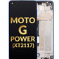 Motorola G Power 2021 (XT2117) Screen Assembly (With The Frame) (Refurbished) (Blue)