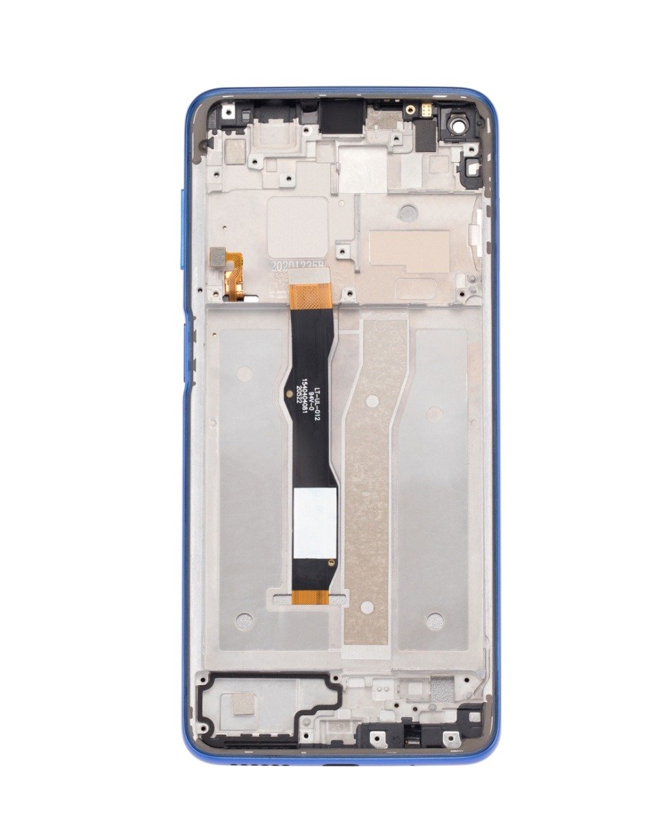 Motorola G Power 2021 (XT2117) Screen Assembly (With The Frame) (Refurbished) (Blue)
