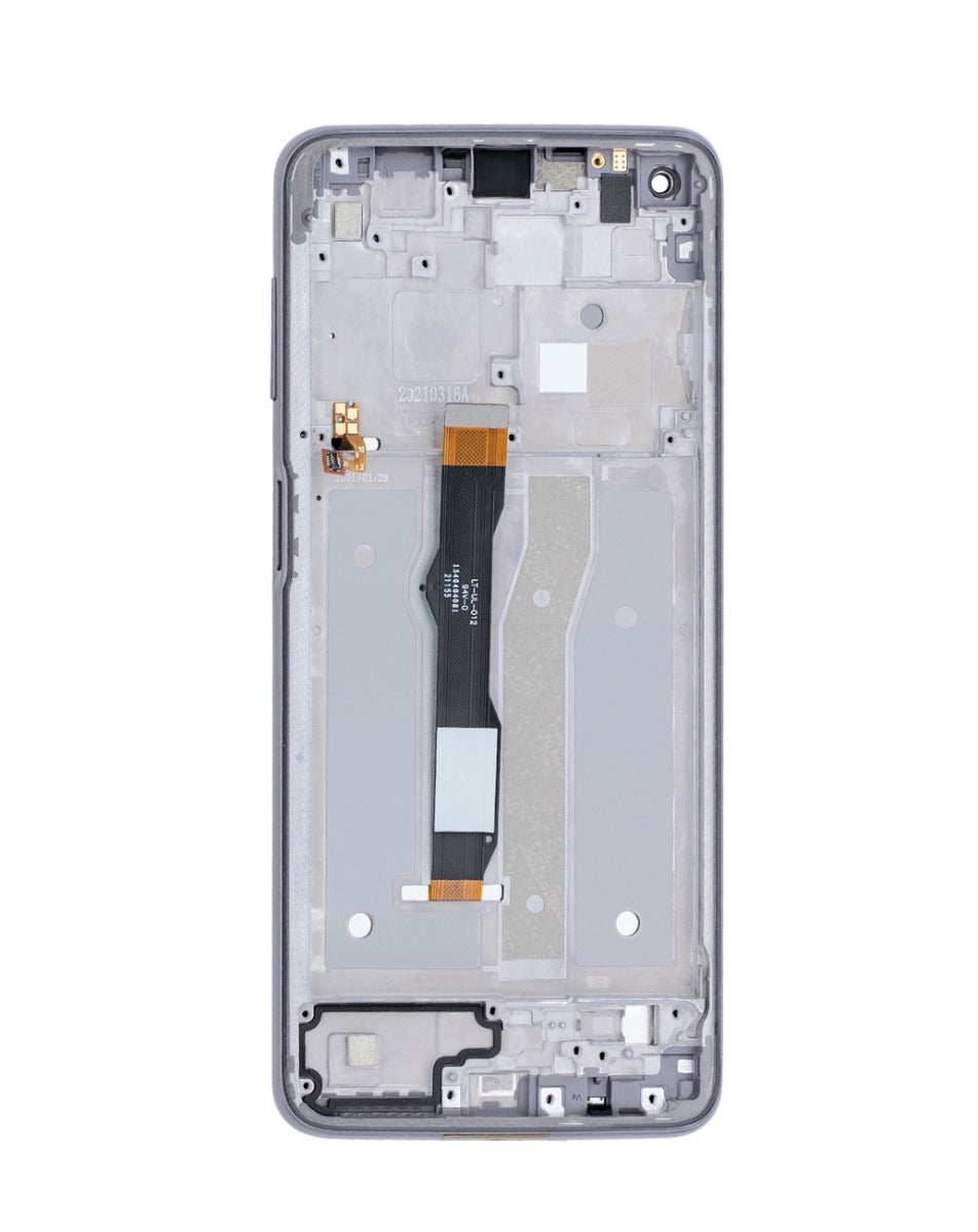 LCD Assembly with Frame for Motorola Moto G Power (XT2117 / 2021) (GRAY) (Premium)