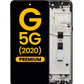 LCD Assembly with Frame for Motorola Moto G 5G (XT2113-3 / 2020) (VOLCANIC GRAY) (Premium)