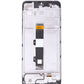Motorola G Pure (XT2163) Screen Assembly (With The Frame) (Refurbished) (Black)