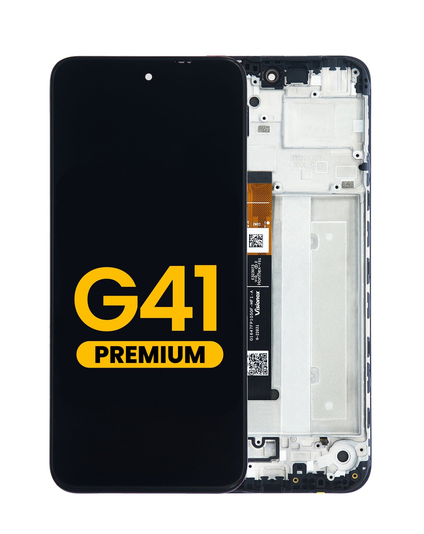 OLED Assembly with Frame for Moto G41 (XT2167) (Premium)