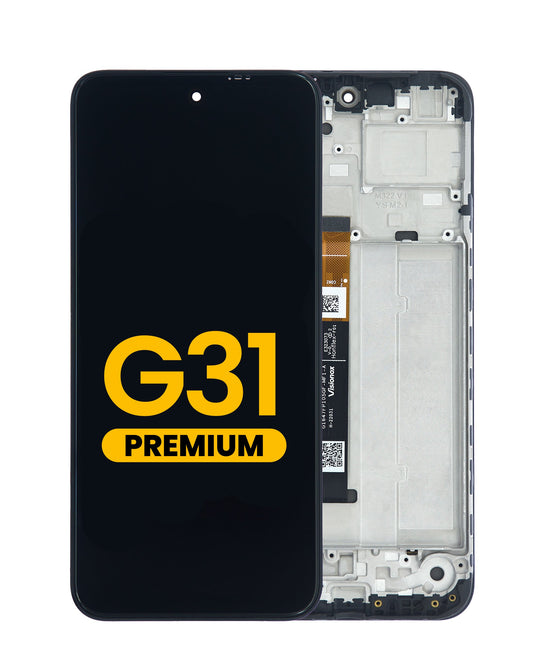 OLED Assembly with Frame for Moto G31 (XT2173) (Premium)