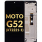 Motorola G52 2022 (XT2221-1) Screen Assembly (With The Frame) (Refurbished) (Black)