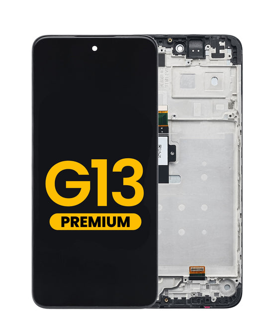 LCD Assembly with Frame for Motorola Moto G13 (XT2331-2 / 2023) (Premium)