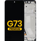 LCD Assembly with Frame for Motorola Moto G73 (XT2237 / 2022) (Premium)