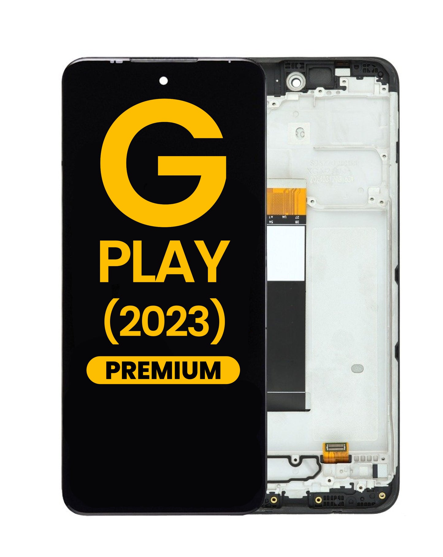 LCD Assembly with Frame for Motorola Moto G Play (XT2271-5 / 2023) (Premium)