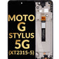 Motorola G Stylus 5G 2023 (XT2315) Screen Assembly (With The Frame) (Refurbished) (Black)