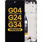 LCD Assembly with Frame for Motorola Moto G04 (XT2421 / 2024) (Premium)