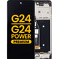 LCD Assembly with Frame for Motorola Moto G24 (XT2423 / 2024) / G24 Power (XT2425-1 / 2024) (Premium)