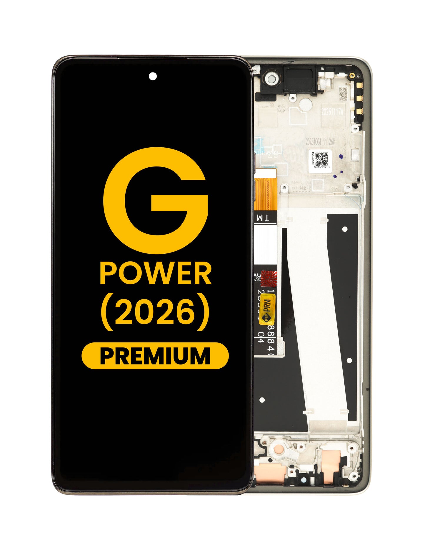 LCD Assembly with Frame for Moto G Power 5G (XT2617 / 2026) (PURE CASHMERE) (Premium)