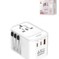 LDNIO Z6 (65W) 3 USB Ports GaN All in One Universal Travel Adapter (Integrated US/UK/EU/AU) (Only Ground Shipping)