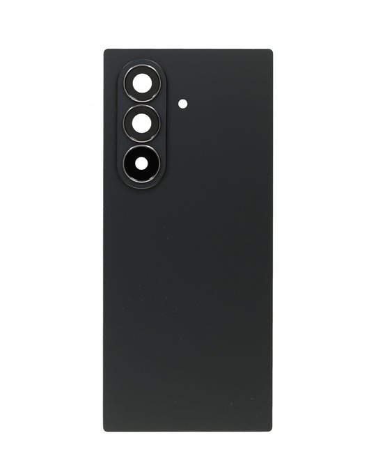 Back Glass with Adhesive and Back Camera Lens for Galaxy Z Fold 7 (NO LOGO) (JETBLACK)