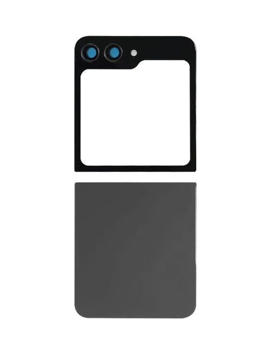 Back Glass for Galaxy Z Flip 5 F731 (NO LOGO) (GRAPHITE)