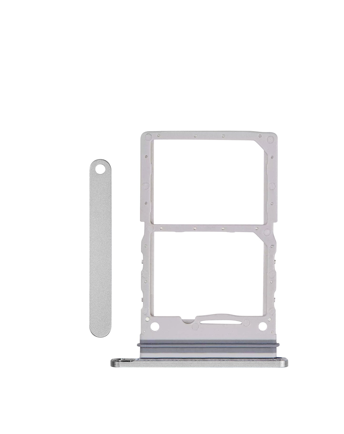 Dual Sim Card Tray for Galaxy Z Flip 6 (SILVER SHADOW)