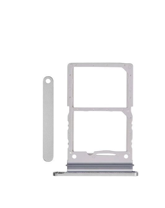 Dual Sim Card Tray for Galaxy Z Flip 6 (SILVER SHADOW)