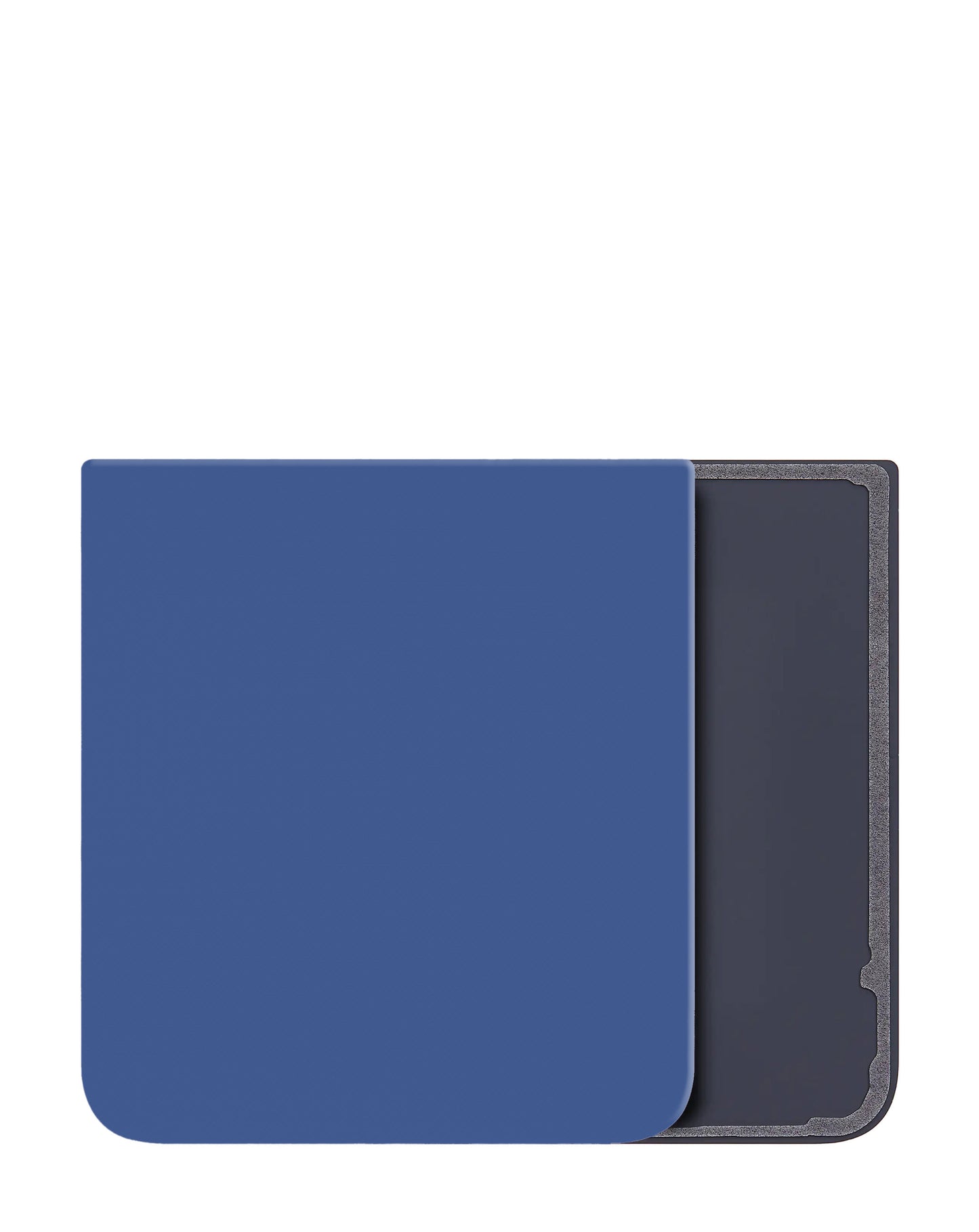 Bottom Back Cover for Galaxy Z Flip 7 F766 (NO LOGO) (BLUE SHADOW)