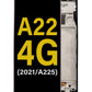 SGA A22 2021 4G (A225) Screen Assembly (With The Frame) (Service Pack) (Black)