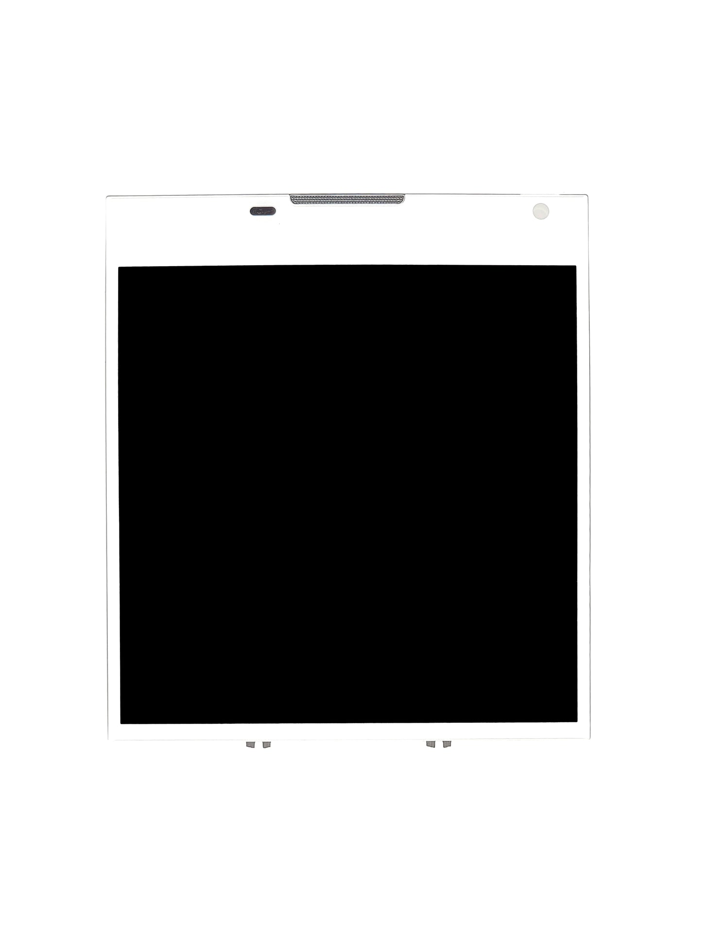 BB Q30 Passport Screen Assembly (With The Frame) (Refurbished) (White)